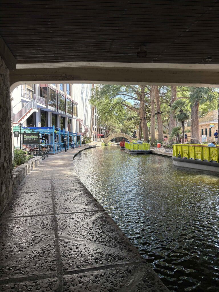 San Antonio's Scenic Downtown River Walk