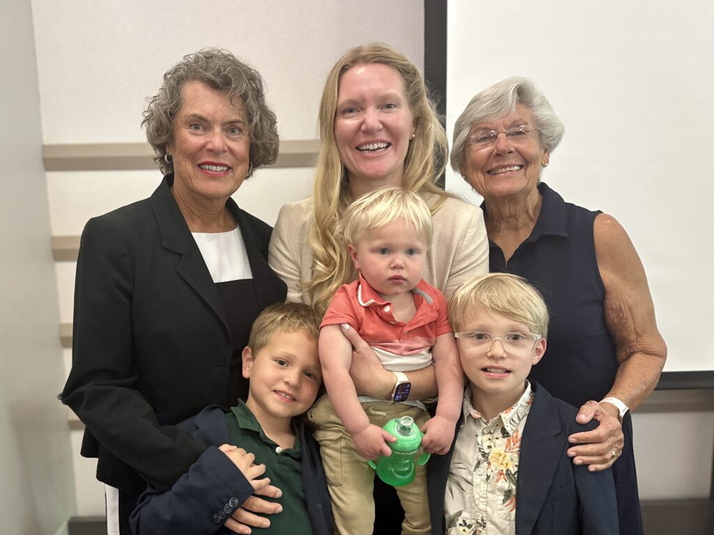l-r: Susan (Field) Collet, Whitney (Field) Roberts, and Dortha (Whitney) Loomis. Children are Winston Roberts (6), Duke Roberts (1 1/2), Charles Roberts (8)